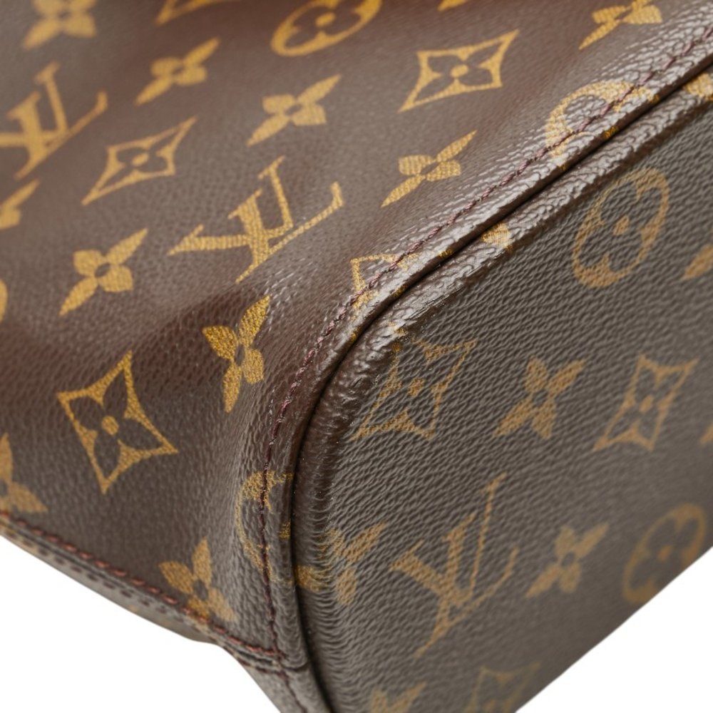 LOUIS VUITTON Authentic Brown Monogram Leather Shoulder Bag - Picture 7 of 14
